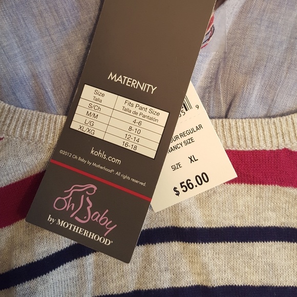 Oh Baby by Motherhood Mock-Layer Sweater - Picture 6 of 8